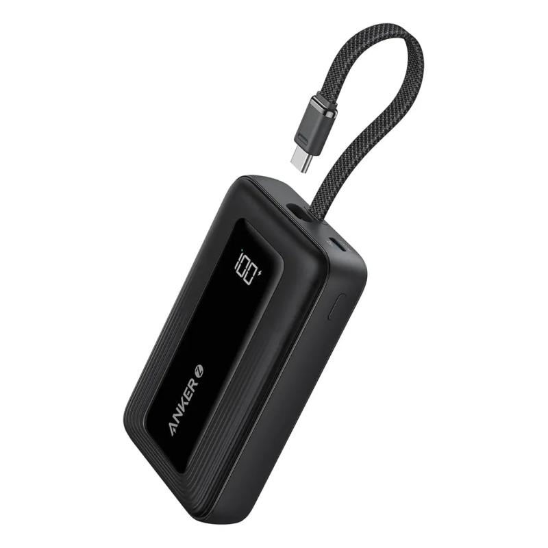 d9d24a3f8b760ce58dd8149151e197d8.jpeg POWER BANK Anker "Zolo" 20.000 mAh, 30W cablu USB-C incorporat, - imagine 1