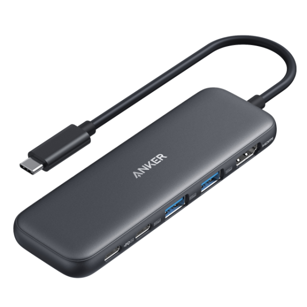 DOCKING Station Anker 5-in-1, porturi: 2 x USB-C, 2 x