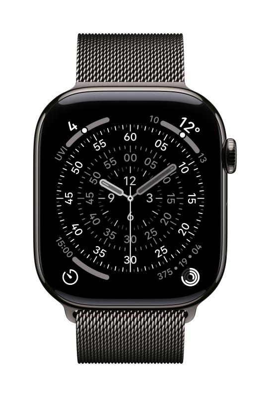 dbfc0f9158382fcf68e2031398d8967d.jpg Apple Watch 46mm Slate Milanese Loop - S/M - imagine 1