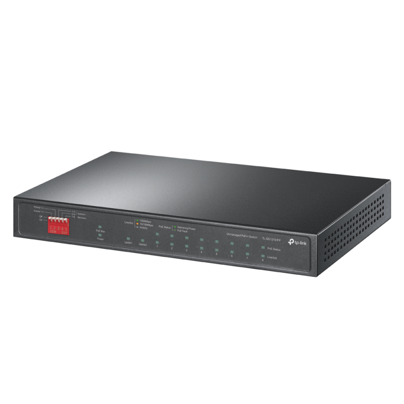dc3471b470afc813b173faf3eb9a6500.png Switch Desktop 10-Port Gigabit with 6-Port PoE+ and 2-Port PoE++ - imagine 1
