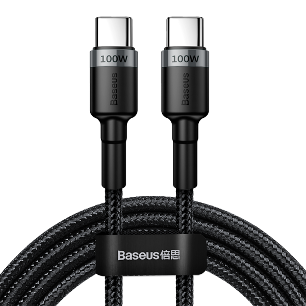 Cablu Date si Incarcare USB-C - USB-C Baseus Cafule, 100W,