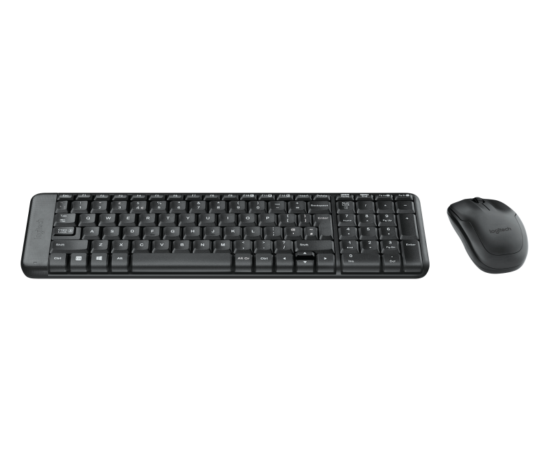 e297ea8fd7ae28f343a60ee27b5337fd.png Tastatura LOGITECH Wireless Combo MK220, Fara fir, Negru - imagine 1