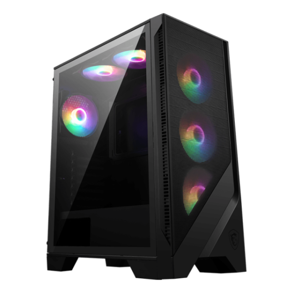 Carcasa MSI MAG Forge 120A AIRFLOW, RGB, Mid Tower, Black