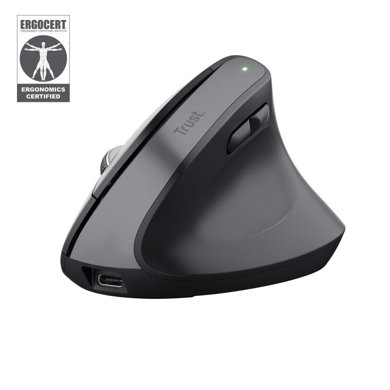 e9f4a0f6f76c94bc03b46f4e0aae9a91.png Mouse Wireless Trust Bayo+, 2400 DPI, Negru - imagine 1