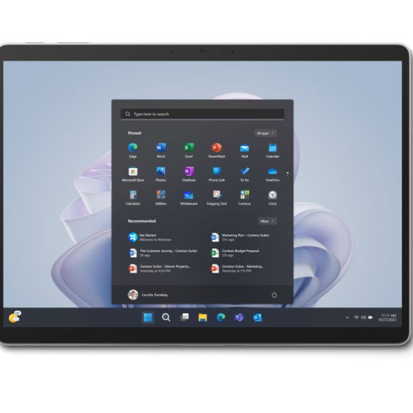 Microsoft Surface Pro 9 5G LTE, Tablet PC(platinum), Windows 11