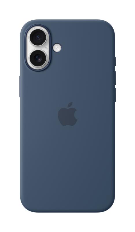 ec7df45025bd6c10e4171971c89a6dab.jpg iPhone 16 Plus Silicone Case with MagSafe - Denim - imagine 1