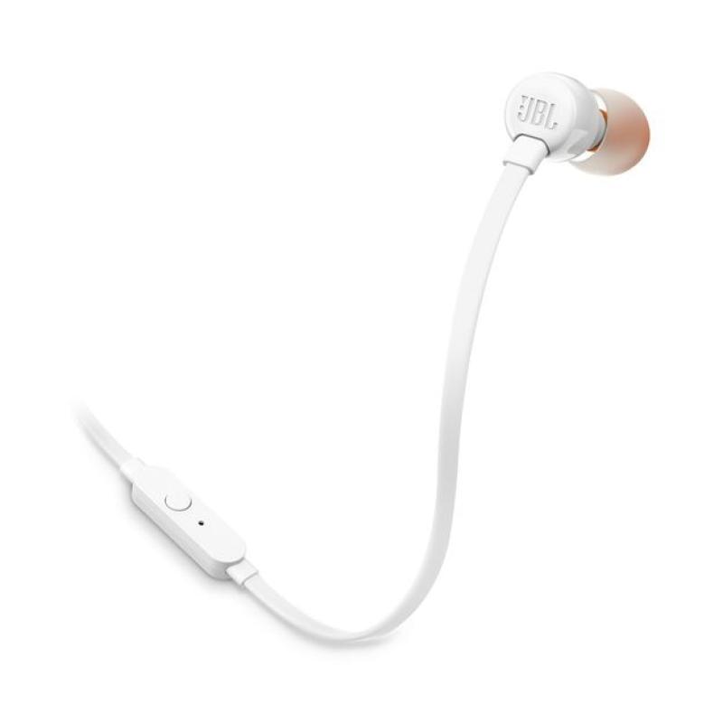 f58802c14fd3d299f2e9950ec7bf5f51.jpeg JBL Tune 160 Tune In-Ear Headphone with Mic - White - imagine 1