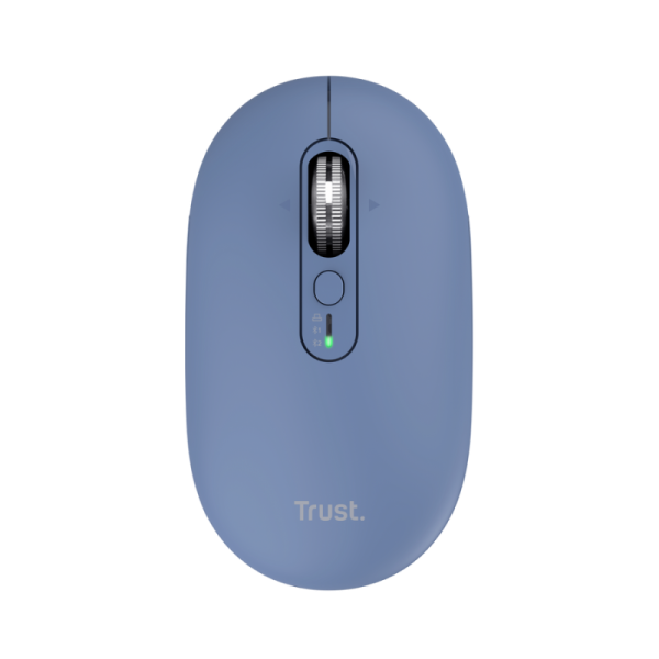 Mouse Wireless Trust Seron Slim Multi, 3200 DPI, Albastru