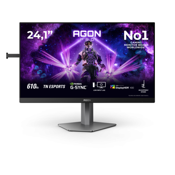 Monitor Gaming AOC AG246FK6, 24.1", 1920 x 1080 pixeli, Black,