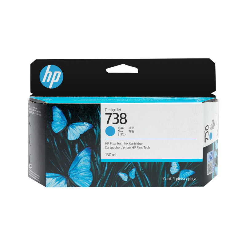 fa22c70e3a343d13da7c6db7bc2ddb68.png HP 498N5A INK CARTRIDGE 130 ml Cyan - imagine 1