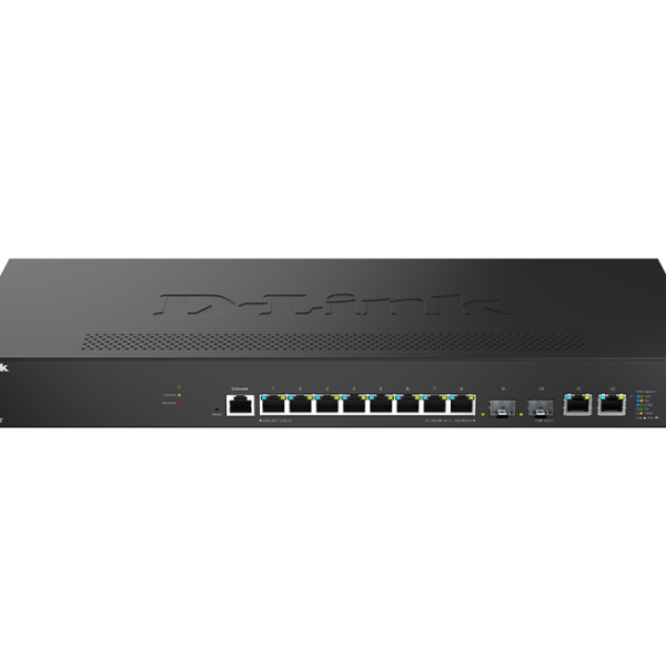 Switch D-Link 2.5Gigabit DMS-1250-10S, 8x RJ-45, 2x SFP+, 1x Console,