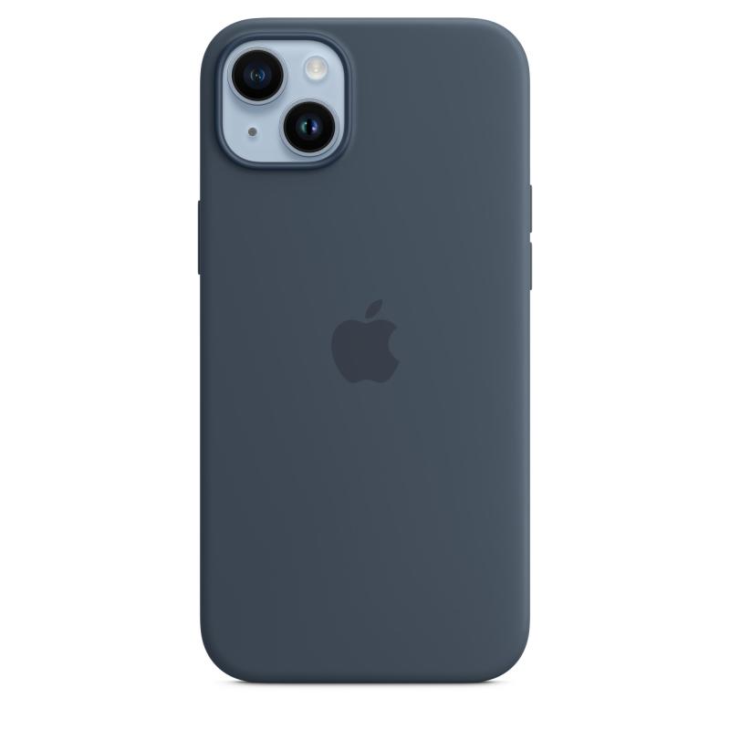 fdf892d9f475699b03c6957ccc2f10ea.jpeg iPhone 14 Plus Silicone Case with MagSafe - Storm Blue - imagine 1