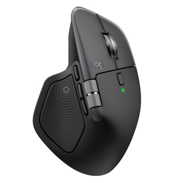 Logitech MX Master 4 for Mac. Form factor: Right-hand. Movement