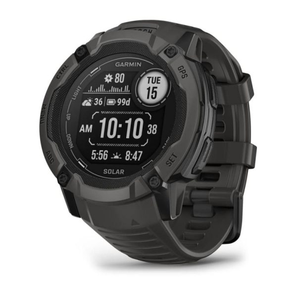 Garmin Instinct 2X Solar. Display diagonal: 2.79 cm (1.1"), Display