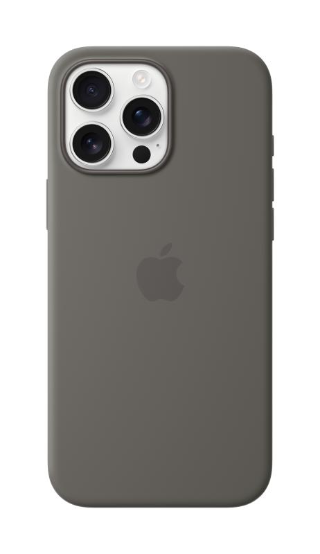 fefc906d32d0c50f57da295d2fda898f.jpg iPhone 16 Pro Max Silicone Case with MagSafe - Stone Gray - imagine 1