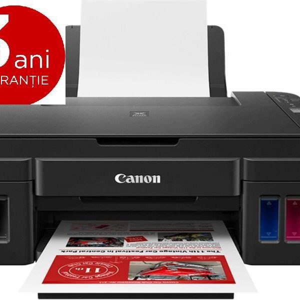 Multifunctional inkjet color CISS Canon G3410, dimensiune A4 (Printare, Copiere,