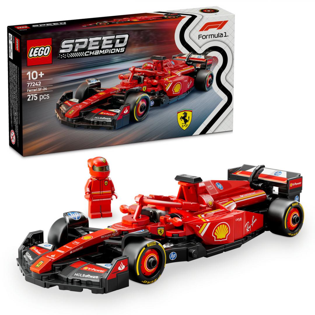 overlay_00c1ce395214cb0e14990c31b298802a.jpg MASINA CURSE F1,FERRARI SF-24, LEGO77242 - imagine 1