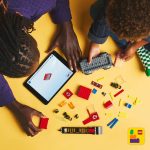 CAMION DE POMPIERI CU SCARA, LEGO 60463 - imagine 5