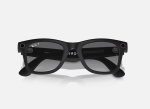 Ray-Ban Meta Wayfarer AI Glasses Matte Black/Polar Gradient Graphite - imagine 5