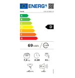 Masina de spalat rufe Candy Smart CS4 1072/1-S, SLIM, 7 - imagine 3