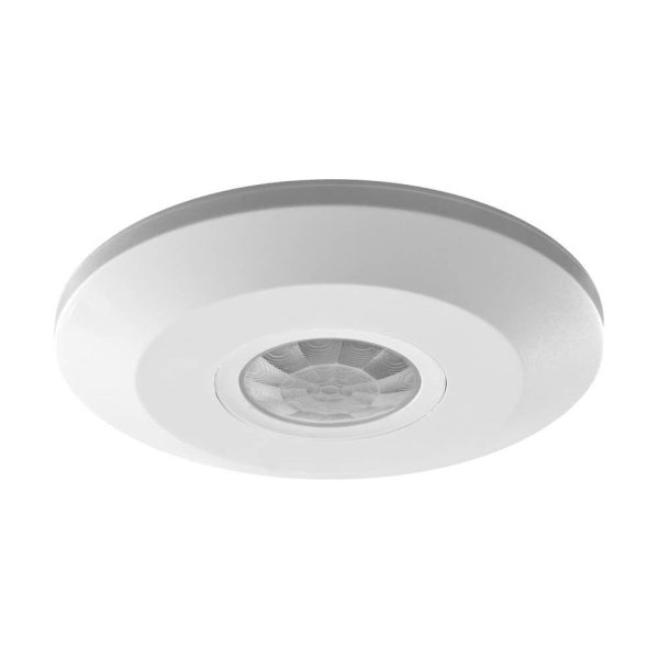 Senzor de miscare aplicat IR Vivalux BRAVO, 230V, IP20, Ø115x24.3mm,