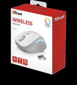 Mouse Trust Yvi FX, Wireless, alb - imagine 5