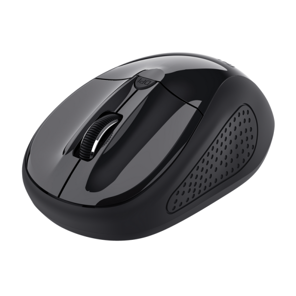 Mouse Trust Wireless, rezolutie maxima 1600 DPI, negru