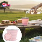 "PAHAR PLIABIL SILICON 270 ML  Material: Silicon Dimensiune: 9.5x8.5 - imagine 9