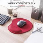 Mouse pad Trust BigFoot Mouse Pad, Small, red - imagine 2