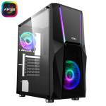 Carcasa nJoy Fort, Mid Tower NEGRU