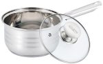CASEROLA INOX+CAPAC 16X9.5 CM, 1.9L, MYRA, COOKING  BY HEINNER - imagine 3