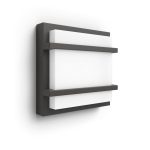 Aplica LED pentru exterior Philips Petronia, 12W (83W), 1200 lm, - imagine 2