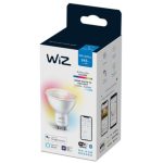 Bec LED RGB inteligent WiZ Connected Colors, Wi-Fi, GU10, 4.9W - imagine 2