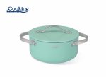 SET GATIT 5 PIESE ALUMINIU PRESAT, CRETA, COOKING BY HEINNER - imagine 5