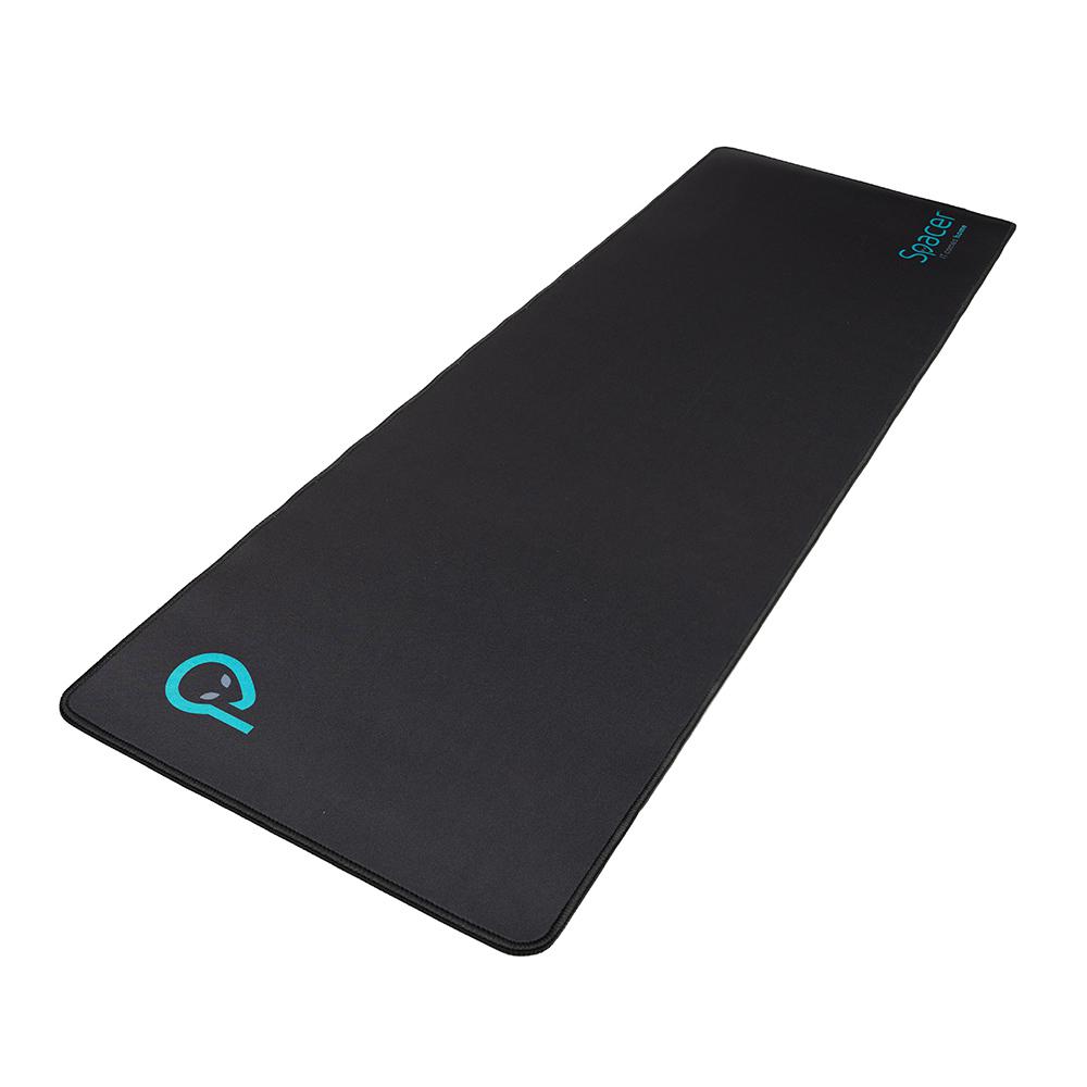 overlay_03b4c1642b4e9f1542b75b9008c4e730.jpg MOUSE PAD SPACER SP-PAD-GAME-B-BK, cauciuc si material textil, 900x300x3mm, negru - imagine 1