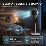 VENTILATOR CU PICIOR HEINNER HMSF-9BK - imagine 13