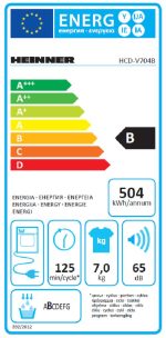 USCATOR DE RUFE CU CONDENSARE HEINNER HCD-V704B - imagine 6