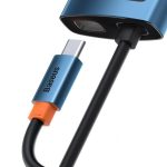 DOCKING Station Baseus Metal Gleam, conectare PC USB Type-C, USB - imagine 4