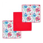 "Set 3 Prosoape Microfibra 40X40cm Flori - imagine 2