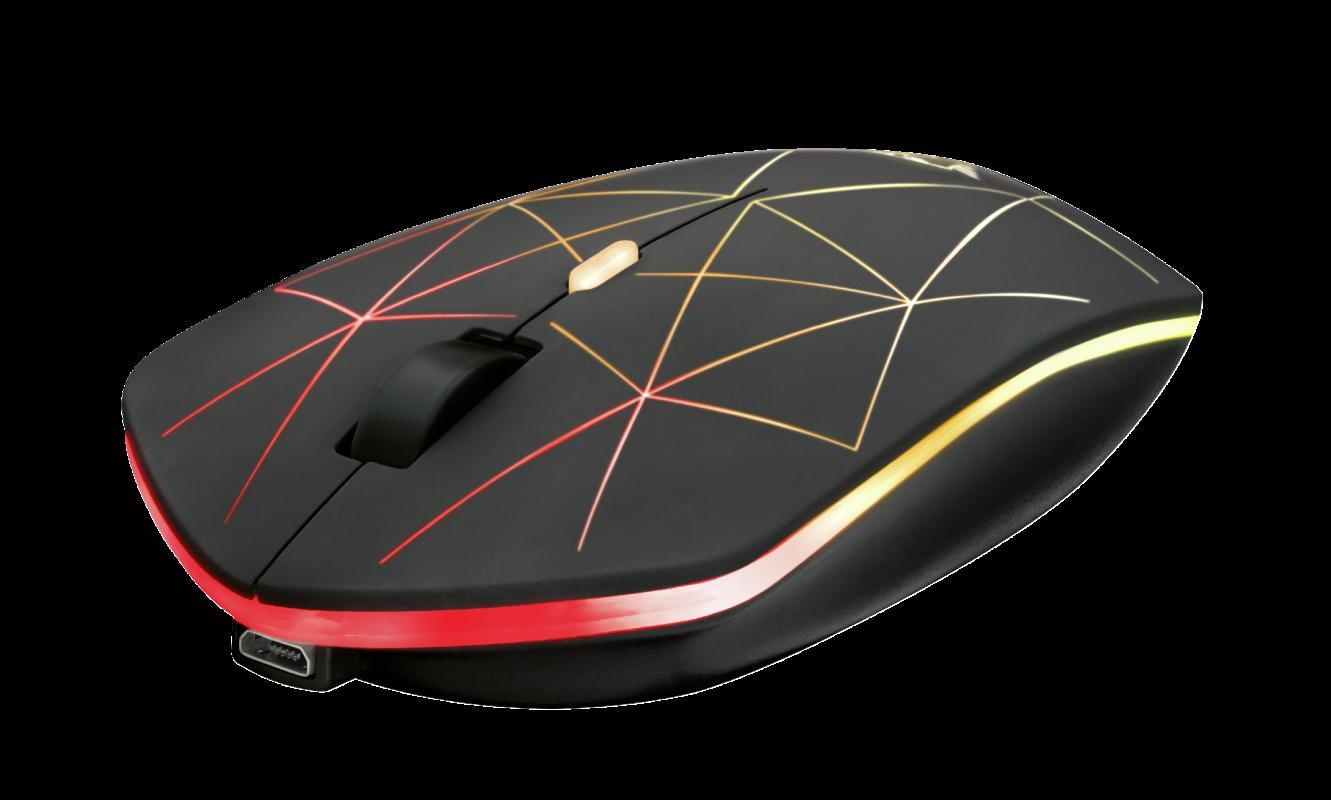 overlay_04d053c15e616f371b6fecac97fab9c1.png Mouse Gaming Wireless Trust GXT 117 Strike, 1400 dpi, Negru - imagine 1