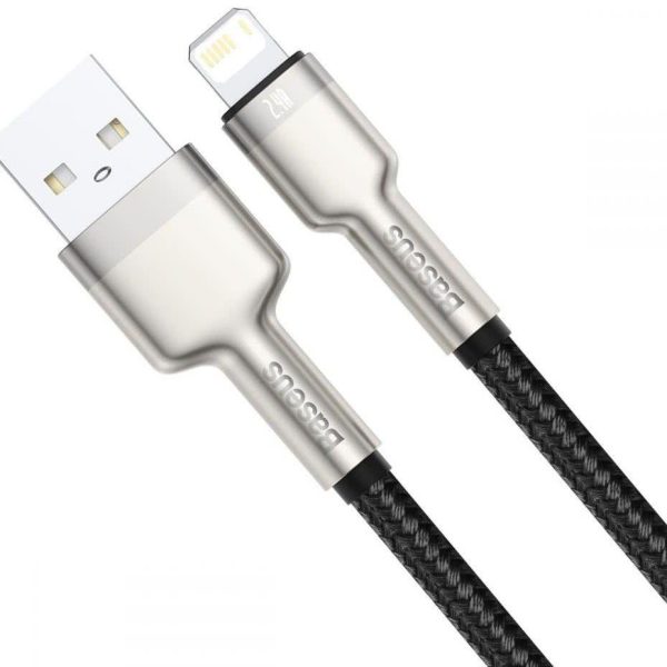 Cablu Baseus Cafule USB-Lighting 0.25m