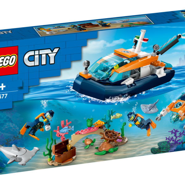 BARCA PENTRU SCUFUNDARI, 60377 LEGO