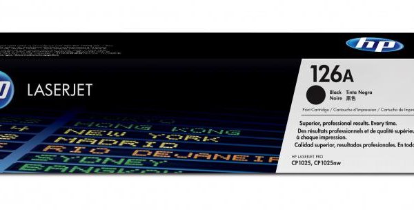 Toner HP CE310A, black, 1.2 k, LaserJet Pro 100 M175A,