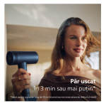 Uscator de par PHILIPS cu ThermoShield Advanced Seria 8000 BHD839/00, - imagine 2