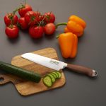 CUTIT SANTOKU 18 CM, MAESTRO, COOKING BY HEINNER - imagine 2
