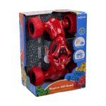MASINA OFF-ROAD CU LUMINI SI SUNETE, MOMKI, ROSU