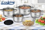 MADELINE, SET GATIT INOX 10 PIESE, COOKING  BY HEINNER - imagine 7
