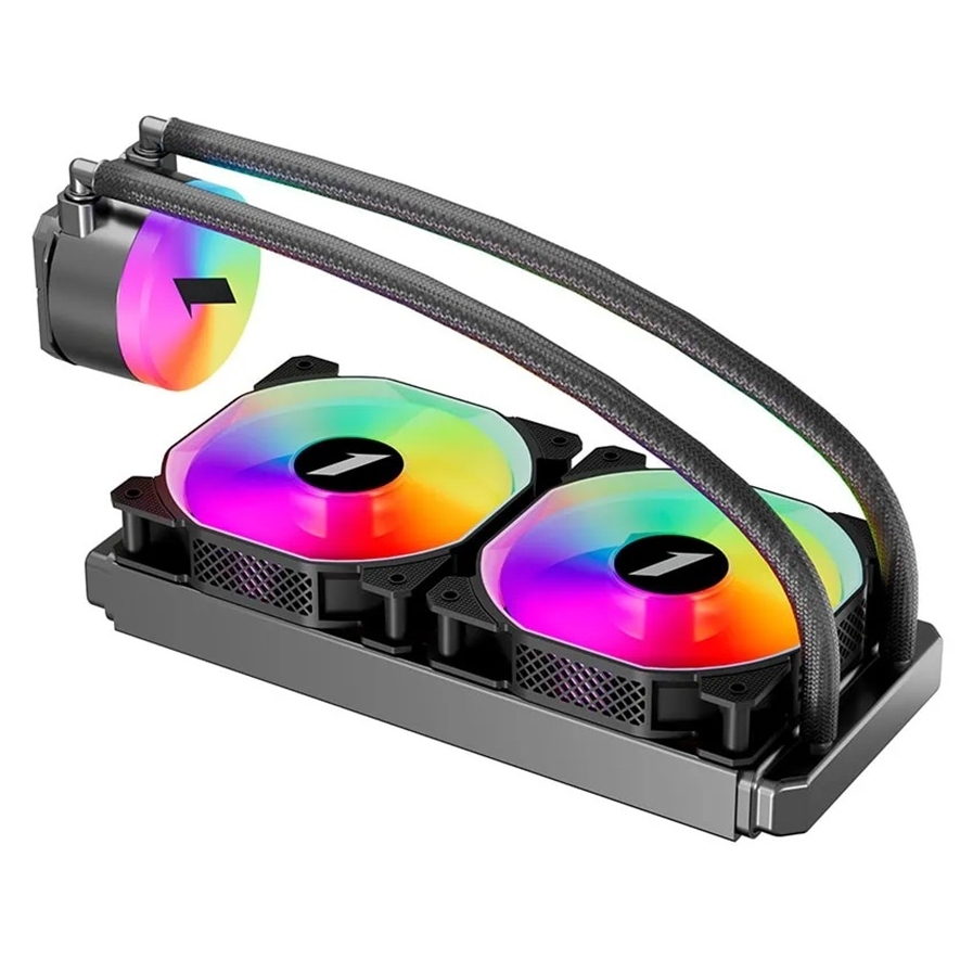 overlay_067a84012513e6d7c8ab0f0fb162fd7f.png Cooler Procesor 1stPlayer Thunderstorm TS2 240 black, aRGB, compatibil AMD/Intel, - imagine 1