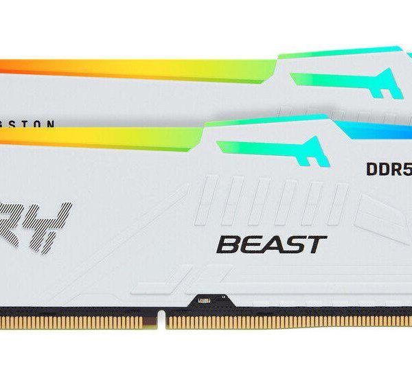 Memorie RAM Kingston FURY Beast, 64GB DDR5, 6000MHz, CL30