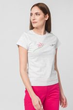 TRICOU CASUAL BICICLETE FAMILIE FEMEILIGHT GREY-L - imagine 2